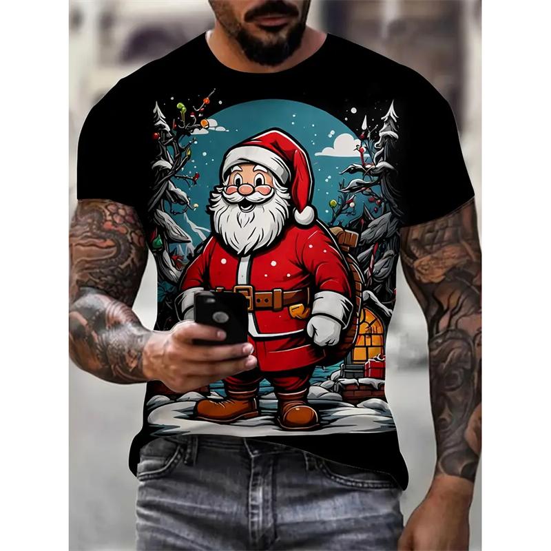Comfortable Simple Men's Versatile Top Short Sleeve Casual Loose T-Shirts Men’s