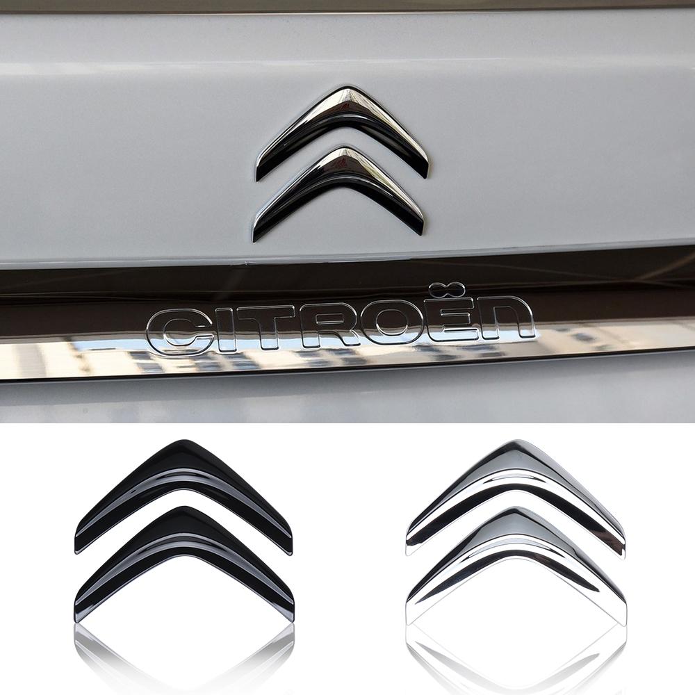 Auto Frontgrill Heckklappe Emblem Aufkleber Decal für Citroen C1 C2 C3 C6 C8 Berlingo Jumpy C4 Picasso Xsara C5 Aircross Cactus