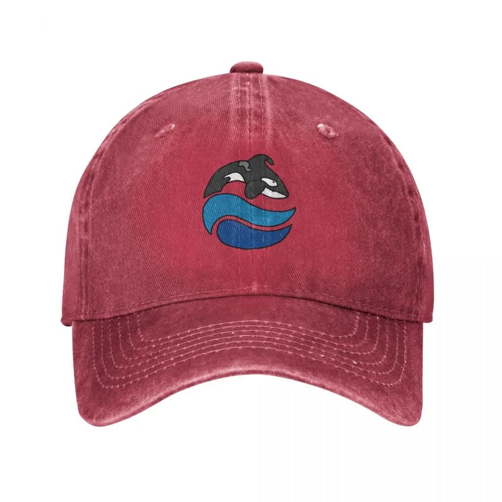 Trua Orca Vintage SeaWorld LogoCap Baseball Cap Sun Cap Visor custom caps Rave GirlS Hats Unisexs