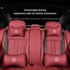 Car Seat Neck Headrest Waist Cushioning Ice Silk Pillow Interior Accessories For Zeekr 001 FR MIX 009 007 GT Zeekr X 7X 9X