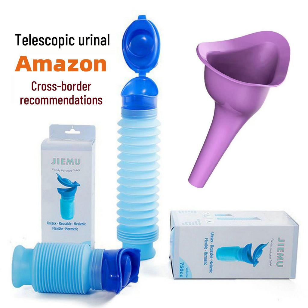 Portable Women's Travel Urinal - No-Squat, Standing, Emergency Car and Outdoor Use
