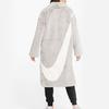 Nike Women Faux Fur Long Jacket (Asia Sizing) Light Bone Women Streetwear DQ6839-012