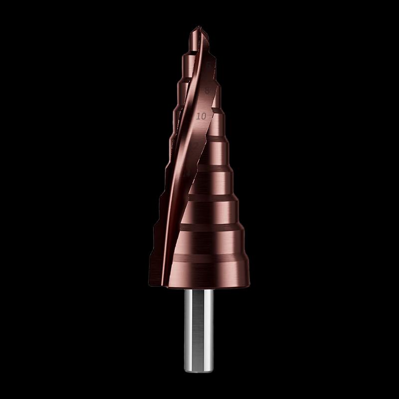 

Kraftwell M35 Cobalt Spiral Flute Step Drill Bit CN plug (adapter included)