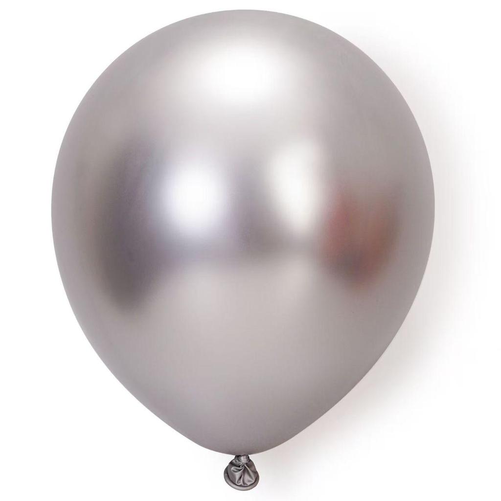 Good Times 10'' & 12'' Latex Metal Balloons for Weddings & Parties