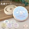 Sanrio Characters Little Twin Stars Baby Tooth Case with Big Ribbon, SANRIO LittleTwinStars ARASE Character Paulownia Wood Round Baby Tooth Case