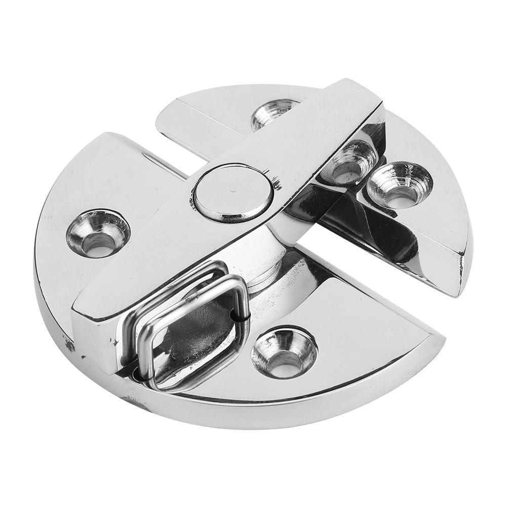 Turn Button Catch Rotate Latch Lock for Boat Door Cabinet Hatchway Marine Hardware Accessories