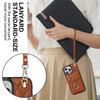 Crossbody Lanyard Leather Wallet Card Phone Case for iPhone 17 Air 16E 16 15 Pro Max 14 Plus 13 12 11 X XS XR Ring Flip Cover