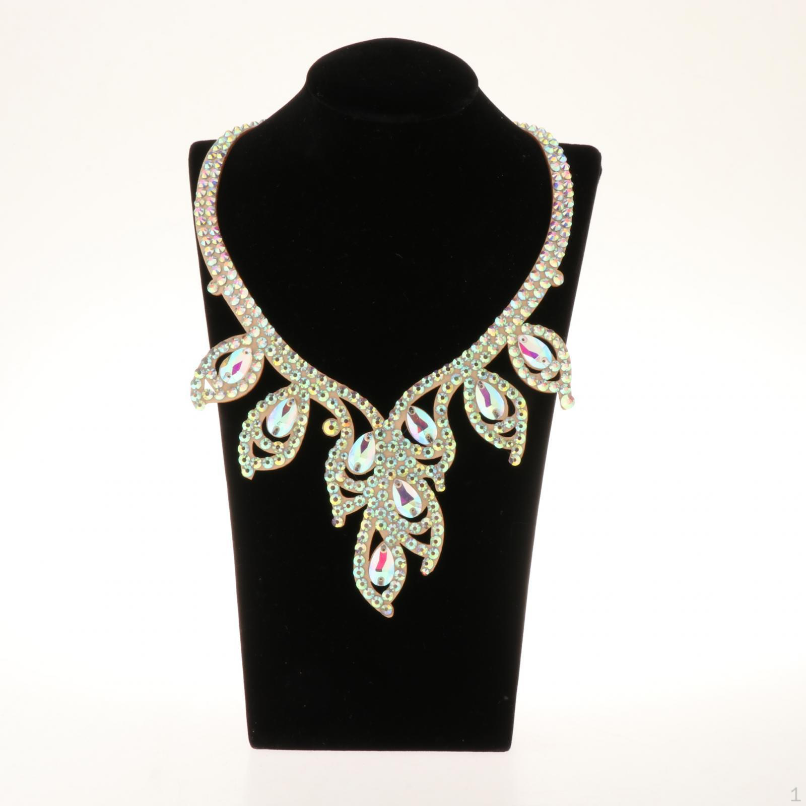 

Ожерелье для танца живота, аксессуары, блестящие аксессуары для взрослых для женщин, танцовщица, сценическое представление, женские украшения Style B