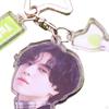 Acrylic Keychain Portable Versatile Adorable Keyring for Women Birthday Gift Style A