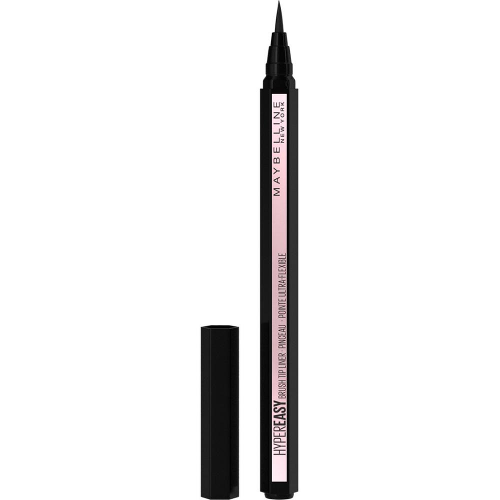 Maybelline Precision Liquid Eyeliner - Fine Brush Tip, Black - 0.018 Fl Oz