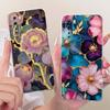 For OnePlus Nord / 8 Nord 5G / Z AC2001 AC2003 Cute Flower Butterfly Cat Painted Case For 1+ Nord Soft Silicone TPU Phone Cases