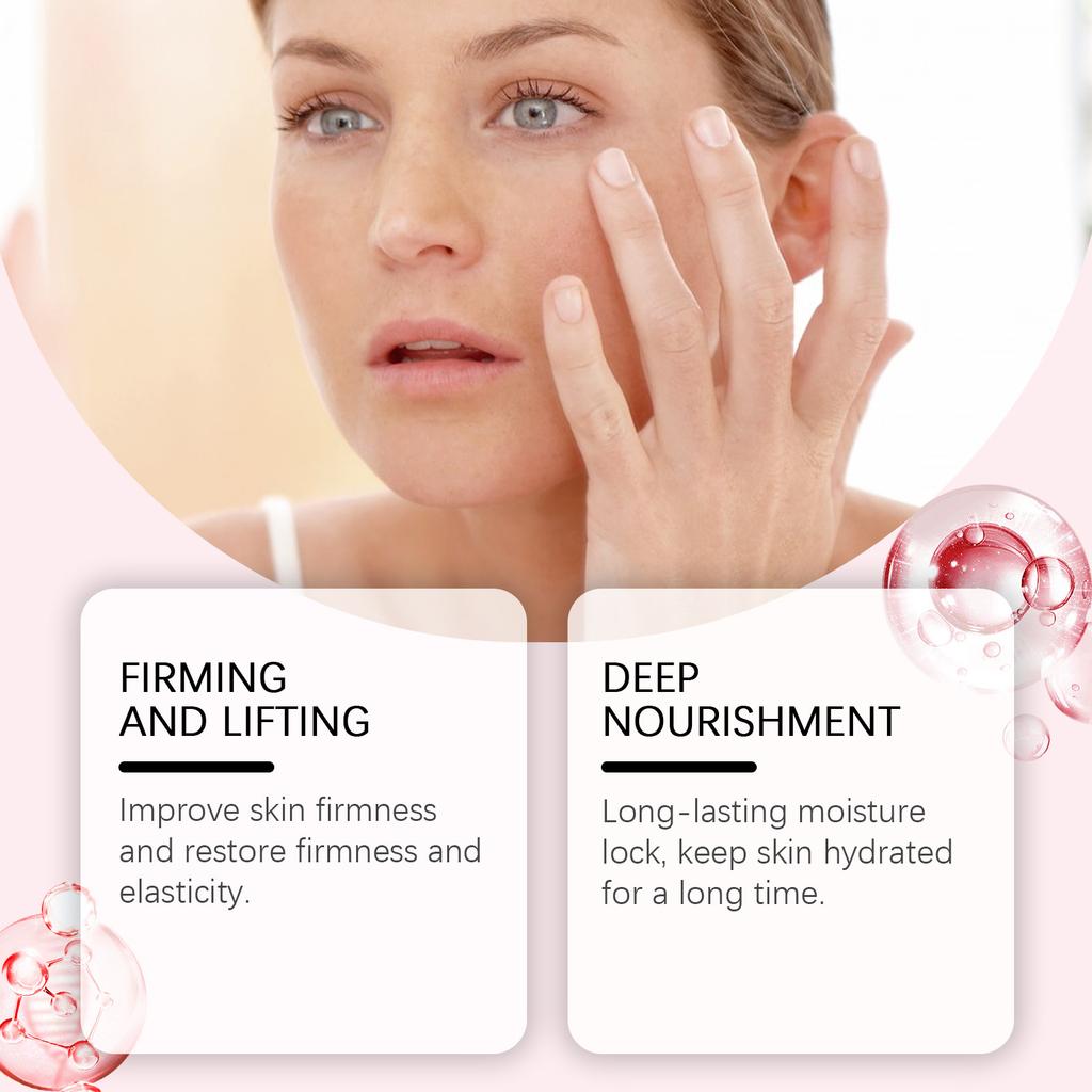 Firming Moisturizing Sublime Serum Moisturizes and Balances Oil and Water, Refines Pores, Softens and Firms Skin.