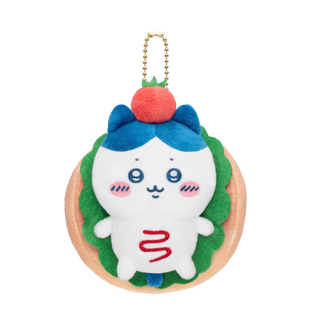 Chiikawa Bakery Series Plush Keychains – Sandwich &  Dog Mascot Mini Plushies Usagi Hachiware Momonga