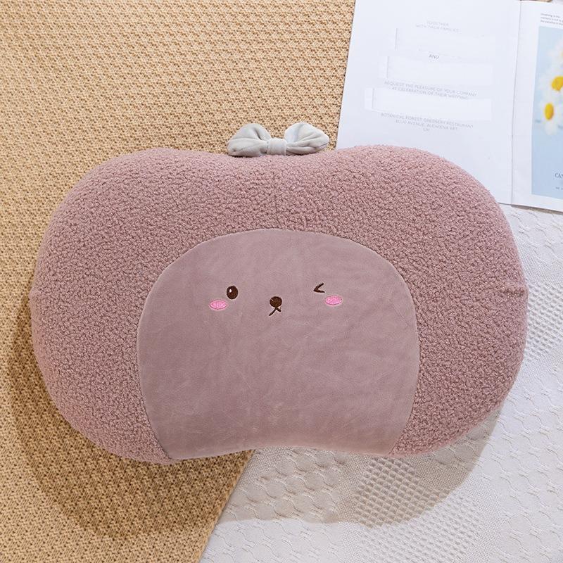 

Подушка для шеи Подушка для кошачьего живота Съемная подушка с эффектом памяти из хлопка Детская подушка для сна с медленным отскоком Японский бархат с зернистостью ежа 30x50cm