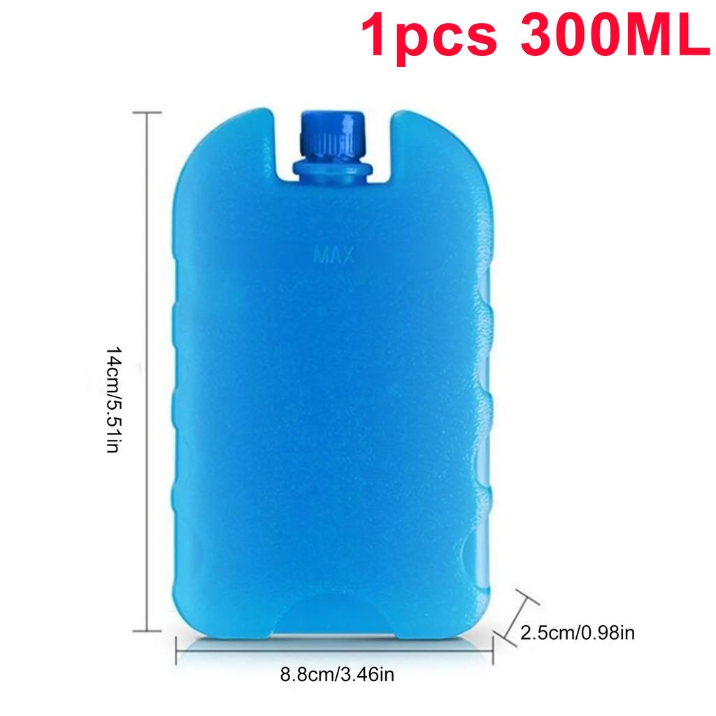 Ice Pack Reusable Gel Cold Freezer Box Cooling Water Injection Crystal Box for Lunch Boxes Picnic Travel Fresh Food Cake Storage