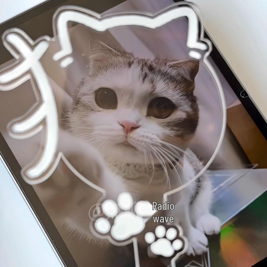

Creative 58mm Cat & Dog Acrylic Badge for Storage, Display, Punch Cards, or Outings