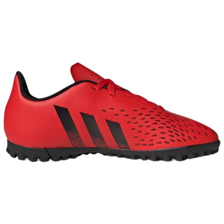 adidas Predator Freak.4 Round Toe Lace-Up Non-Slip Durable Low-Top Soccer Shoes Kids Sneaker Black FY6342