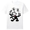 Felix The Cat Juggling Mice Cartoon Graphic Men's T-Shirt