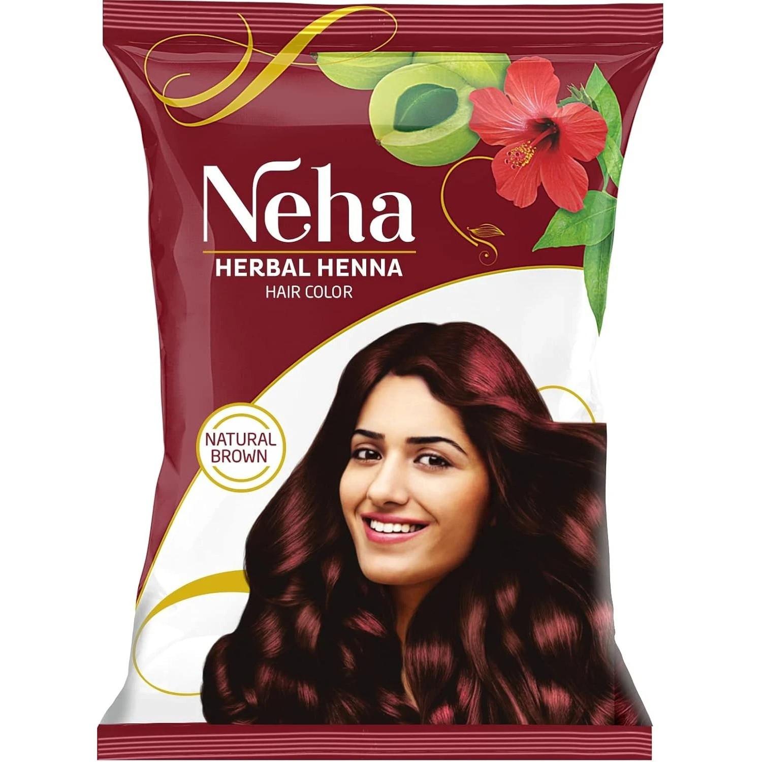 Neha Herbals Henna Matu Krāsa Visu