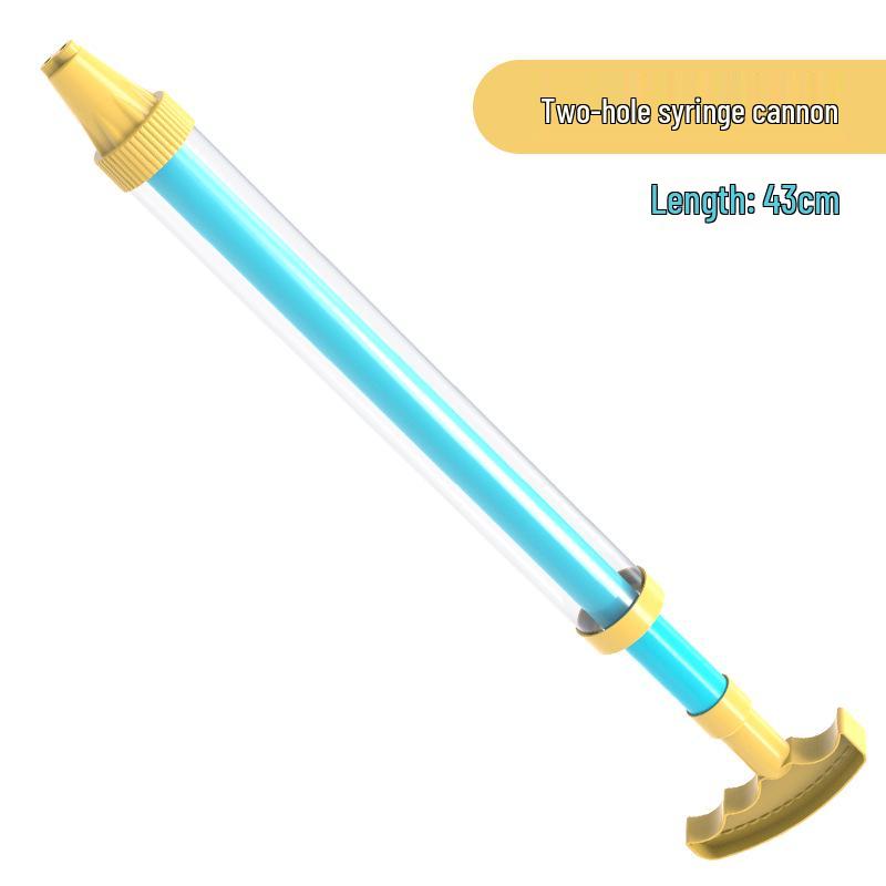 Summer Beach Water Cannon: Pull-Out Water Gun Toy for Kids' Outdoor Fun