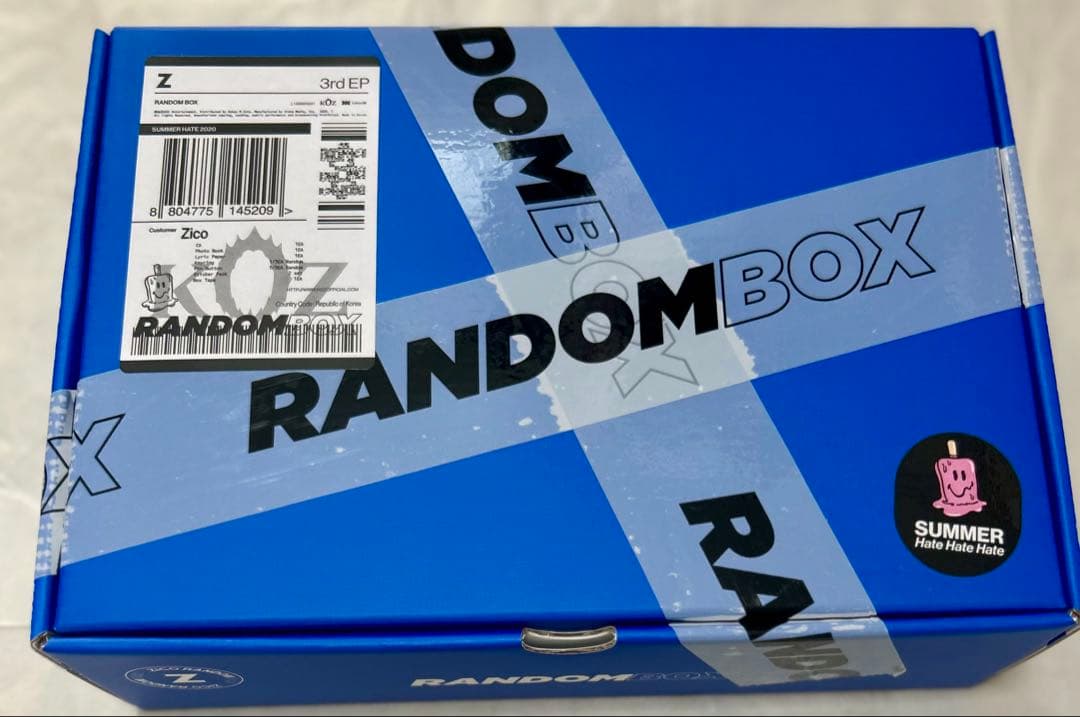 

[USED] ZICO RANDOM BOX