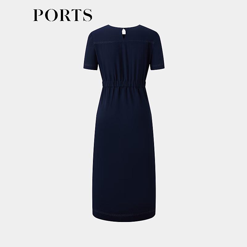 

Платье миди с поясом на талии PORTS 2025 Весна/Лето XL/10