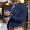 Long Sleeved Shirt Men's Loose Casual Spring Fashion Brand Cardigan Shirts Men’s