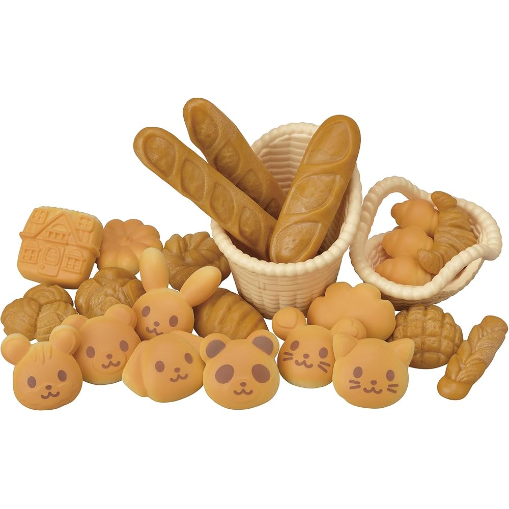 Sylvanian Families EPOCH Bakery Furniture Set with Oven Toy for Dollhouse Ages 3 and Up