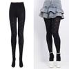 Vintage Dot Patterned Opaque Stockings Pantyhose for Women Japanese JK Girl Sexy Silky Footed Tights Thin Hosiery
