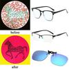 Corrective Glasses For People With Red-green Colorblindness Color Weakness Men Women Half Frame Ultralight Protective Eyeglasses