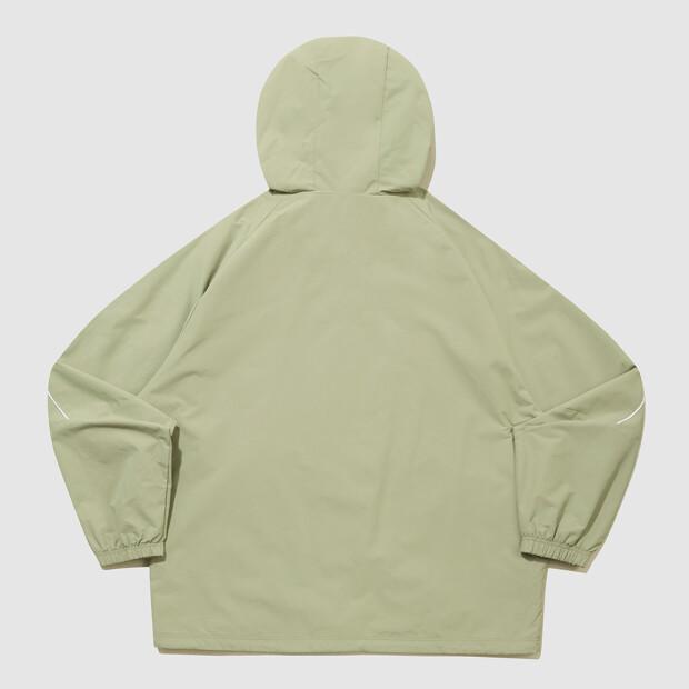 Umbro Hbl Engineered Crew Hooded Anorak Light Green (Uq323Cwt97) (A Type)