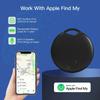 Rechargeable GPS Tracker for iOS – Mini AirTag-Style Device for Pets, Kids & Keys (Apple Find My Network)