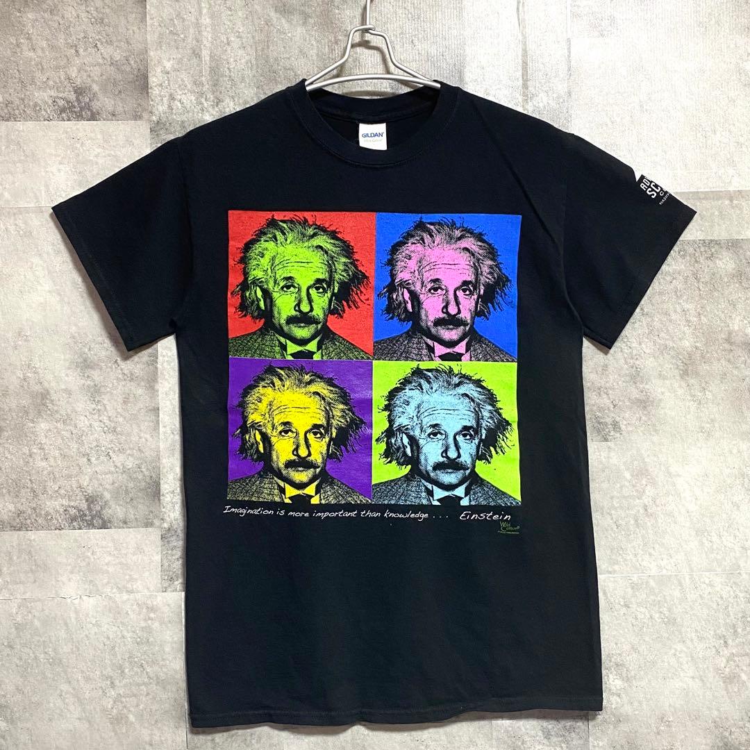 

[USED] ALBERT EINSTEIN Einstein T-shirt GILDAN tag