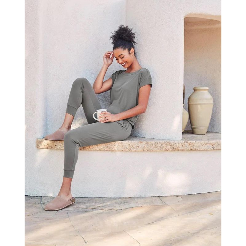 

Sunshine House Spring New Arrival Export European and American Women s Clothing Elastic Waist Casual Pants Skinny Pants Long Pants Light green Waist 74-84