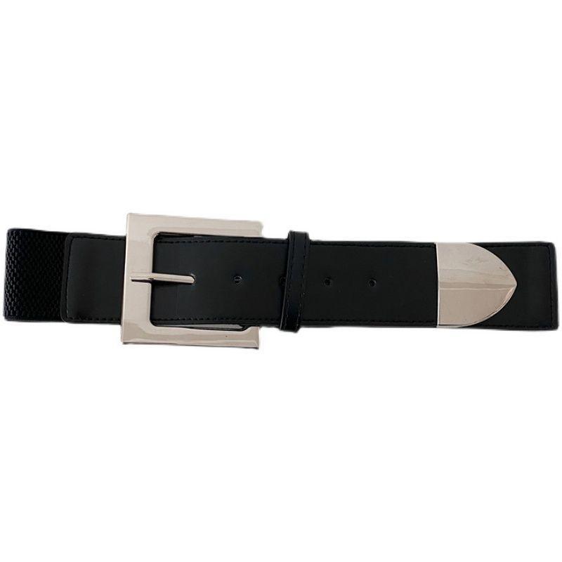 Pu Modern Black Womens Waist Belt For Summer Fashion Ideal For Dresses And Blouses
