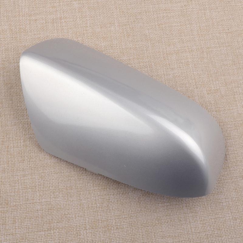 Car Right Side Mirror Cover Cap Shell Satin Silver ABS Fit for Honda Accord 2003 2004 2005 2006 2007