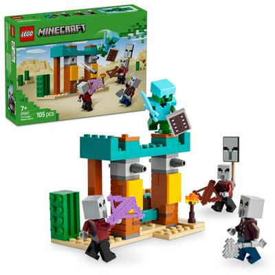 LEGO Minecraft Böser Dorfbewohner Wüstenpatrouille Spielzeugblock789Grundschulspiel 21267