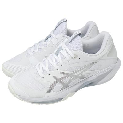 SOLUTION SPEED FF 4 Wygodne Niskie Buty Tenisowe Damskie Białe Srebrne 1042A307-101