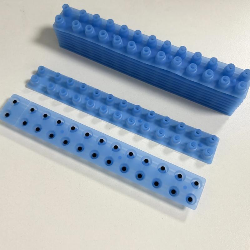 New Keypad Contact Strips Rubber Key Conductive Electronic Organ Maintenance with Simple Installation