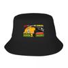 NEW YORK PORT AUTHORITY BUS TERMINAL ADVERT Bucket Hat F Streetwear Unisexs Hats Womens