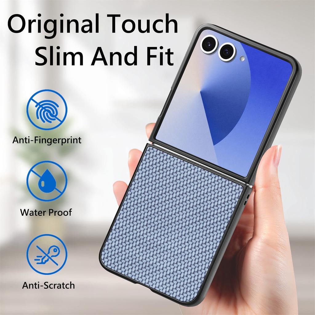 Ultra Thin Anti-Fingerprint Case for Samsung Galaxy Z Flip 8 5G 7 6 5 4 3 Flip8 Flip7 FE Flip6 Flip5 Flip4 Flip3 Phone Cover