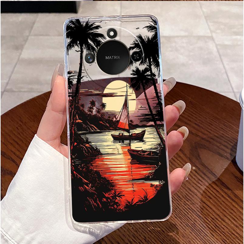 For Honor X9C Smart 5G Casing Clear Luxury Cute Love Rabbit Funny Cool TPU Soft Silicone Phone Case HonorX9C Smart 5G Back Cover