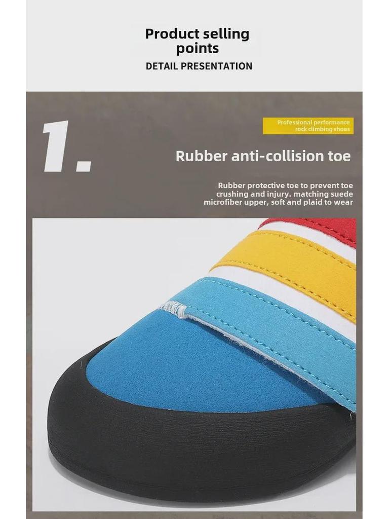 Kinder Profi Rutschfest Atmungsaktiv Indoor Kletterschuhe für Anfänger