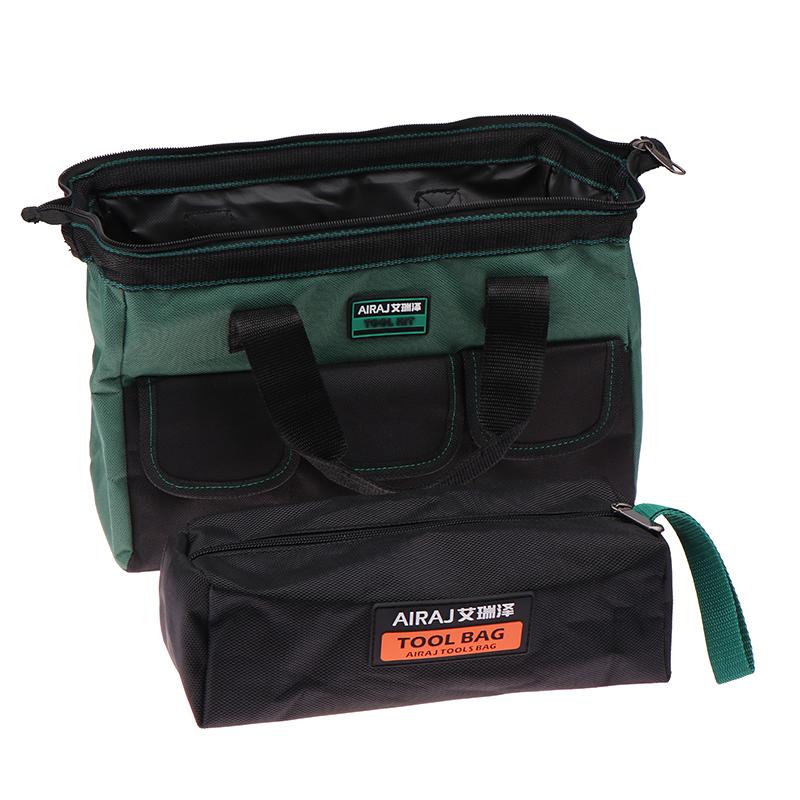 1 Juego Bolsas de Herramientas Portátiles para Electricista Carpintería Almacenamiento Multifuncional Ropa de Electricista Resistente al Desgaste Lona Espesa Bolsa de Herramientas