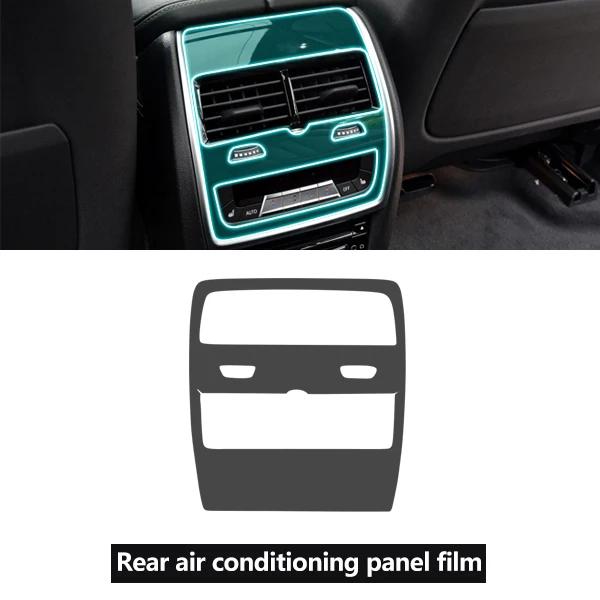 Car Interior Protective Film Central Console Navigation Display Gear Screen Protector Self Healing Sticker for BMW X7 G07 2019