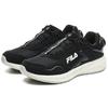 Fila Lynx Boa Street Style Fabric Synthetic Leather TPU Low Top Running Shoes Women Sneaker Black White A12W241223FSL