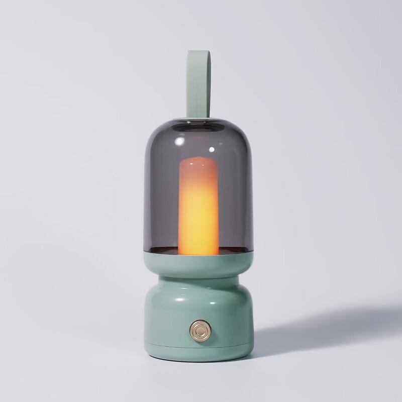 Retro USB Charging LED Nightstand Lamp