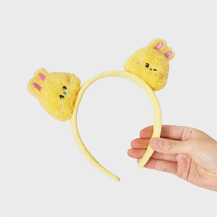 Bunini Plush Hairband (Yellow)