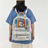 PVC transparenter Rucksack PVC Rucksack PVC Schultasche Sommer wasserdichte PVC Strandtasche