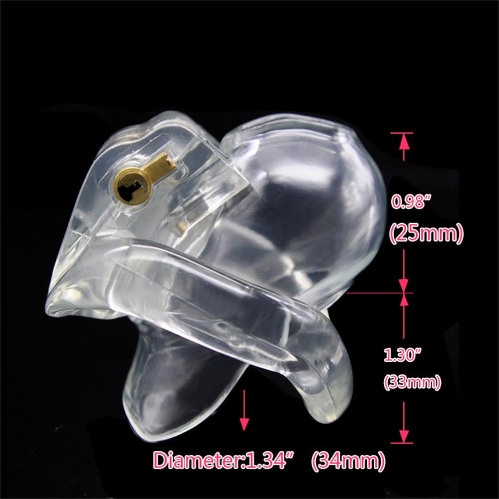 Supper Mini Male Chastity Device Locked In Lust Male Chastity Device Chastity Cage With 4 Base Ring